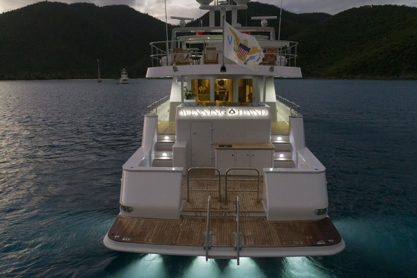 WINNING HAND 120ft Broward Yacht For Sale