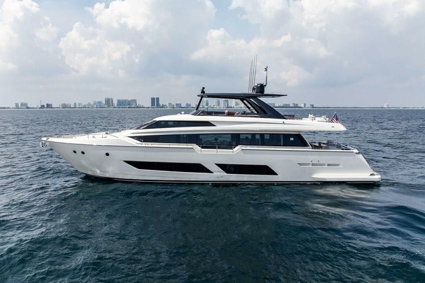 THE BRASS RING 85ft Ferretti Yachts Yacht For Sale