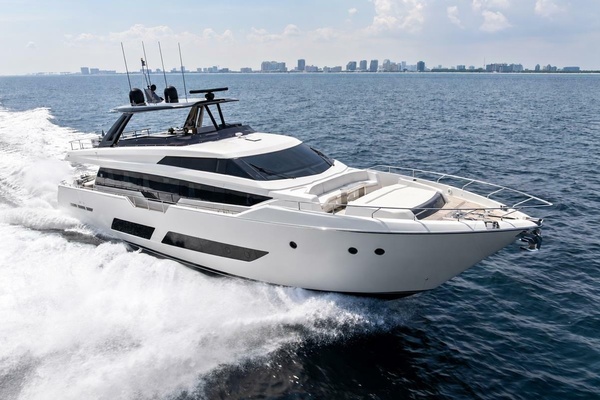 THE BRASS RING 85ft Ferretti Yachts Yacht For Sale