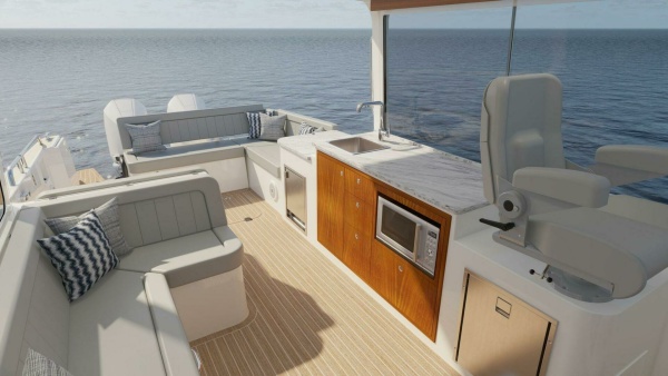 Cockpit, Kitchenette, Galley Seating