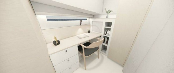 Nimbus 495 Flybridge Master Stateroom