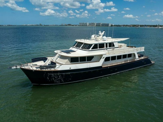 On Deck Master 97ft Marlow Yacht For Sale