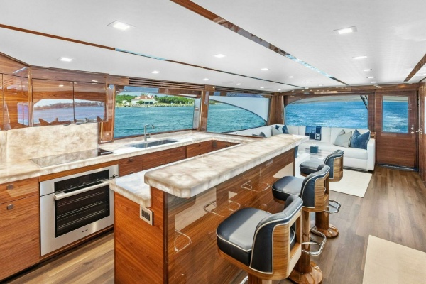 Team Harvey  82ft Viking Yacht For Sale