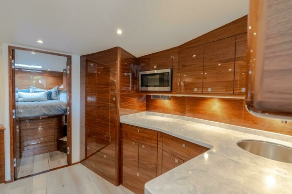 Viking 46 Billfish -Galley