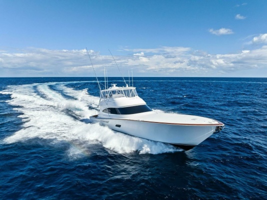 Team Harvey  82ft Viking Yacht For Sale