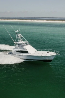 Photo of the 1998 Miller Marine 60 Convertible "CAT'N'AROUND"