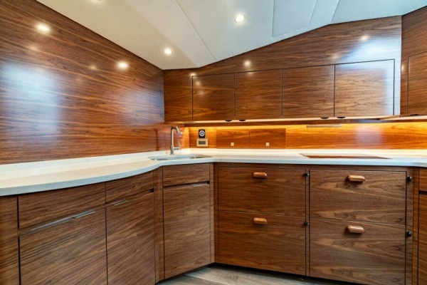 Viking 54 Sport Deck -Galley
