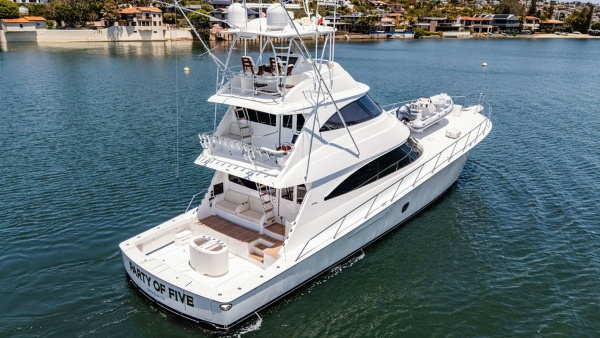 PARTY OF FIVE 80ft Viking Yacht For Sale