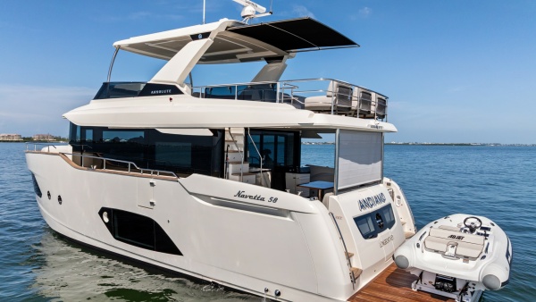 ANDIAMO 58ft Absolute Yacht For Sale