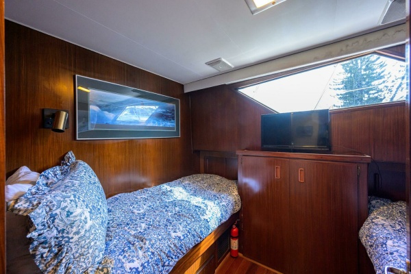 FOREVER YOUNG 78ft Hatteras Yacht For Sale