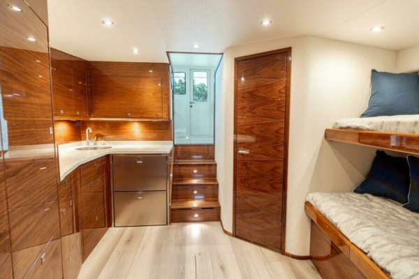 Viking 46 Billfish - Bunks and Galley