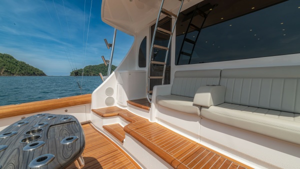 Fish Tank 64ft Viking Yacht For Sale