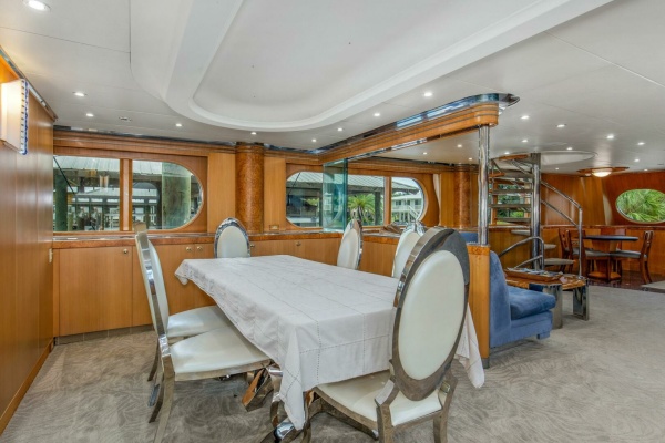 1989 116' Feadship - Boss - Dinette Sport Fisher-