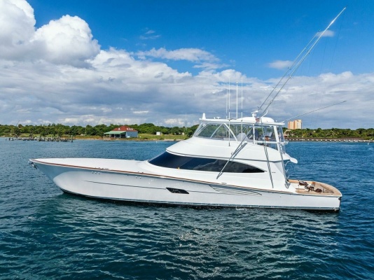 Team Harvey  82ft Viking Yacht For Sale