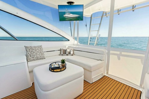 Viking 54 Open - Command Deck