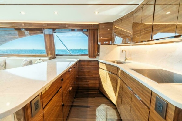 Viking 54 Convertible - Galley