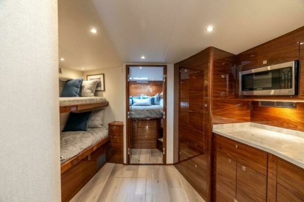 Viking 46 Billfish - Bunks and Galley