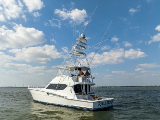 Reel Hook Up 60ft Hatteras Yacht For Sale