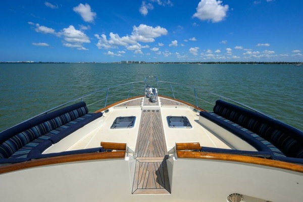 On Deck Master 97ft Marlow Yacht For Sale