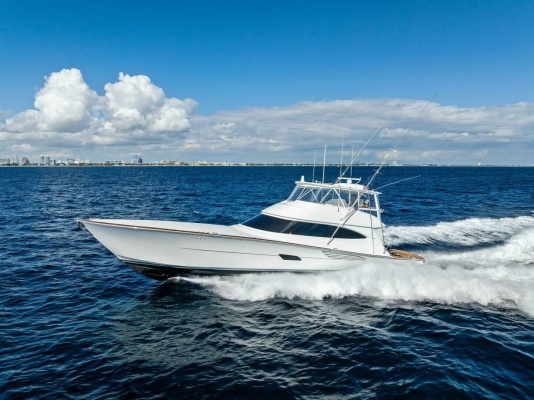 Team Harvey  82ft Viking Yacht For Sale