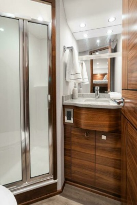 Viking 74 Convertible - Crew Stateroom Ensuite Head
