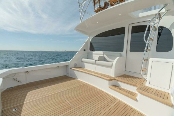 Viking 54 Convertible - Mezzanine and Cockpit