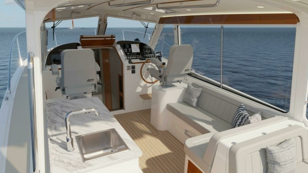 Galley & Helm Station