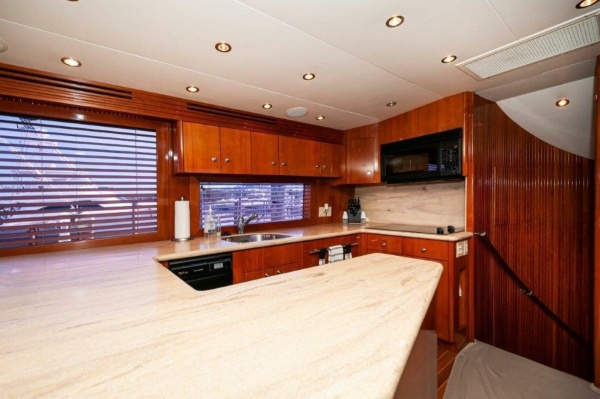 MoonTan 65ft Hatteras Yacht For Sale