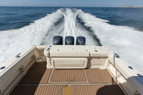 2016 37 Grady White 370 Express Papa_s Dream Back Deck