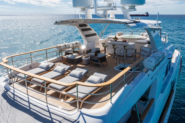 ALLORA 121ft Benetti Yacht For Sale