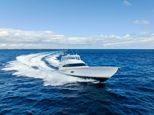 Team Harvey  82ft Viking Yacht For Sale