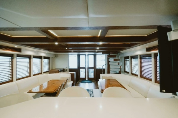 Photo of the 1996 Oceanfast 87 Enclosed Bridge Sportfish "Aussie Rules"
