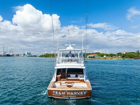 Team Harvey  82ft Viking Yacht For Sale