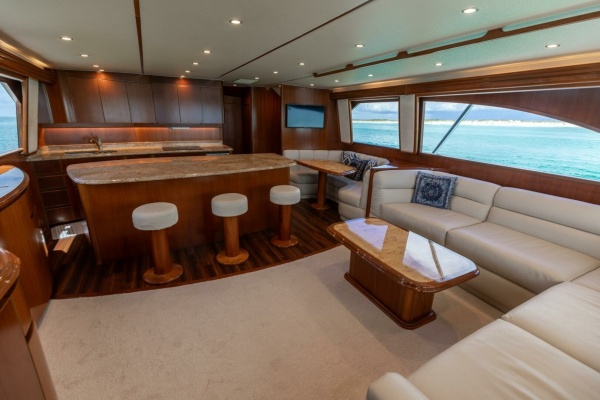 Smooth Ride 70ft Viking Yacht For Sale