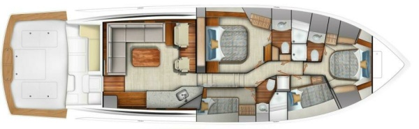 Viking 64 Sport Tower - Layout