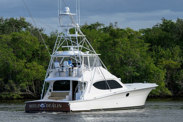 Reelin N Dealin 63ft Hatteras Yacht For Sale