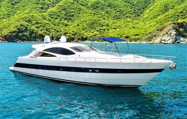76-ft-Pershing-2005-76 Motor Yacht-Denise Santa Marta  Colombia  yacht for sale