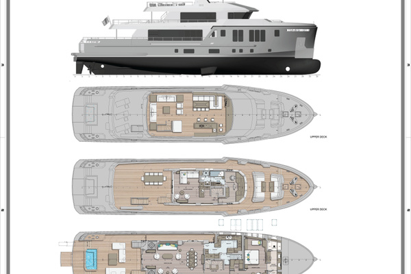 2025Custom 116 ft Art Shipyard   BEE EXPLORER