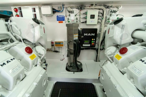 Viking 54 Sport Coupe - Engine Room