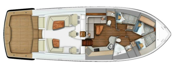 Viking 50 Sport Tower - Layout