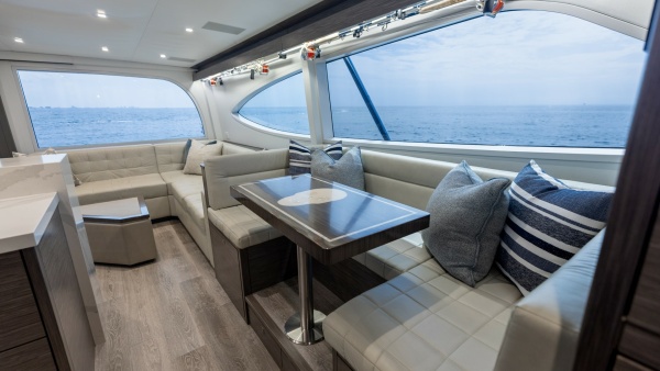 On the DL 65ft Hatteras Yacht For Sale
