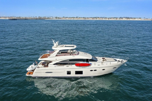 LA Z BUOY 72ft Princess Yacht For Sale