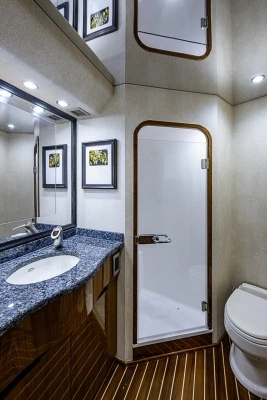 Viking 76 Enclosed Bridge Yacht For Sale