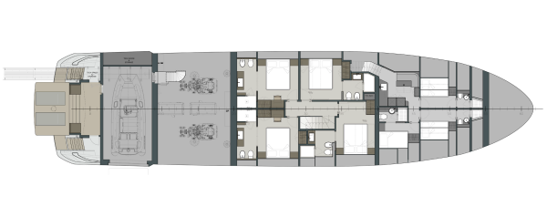 DOGE 350 114ft Ocean King Yacht For Sale