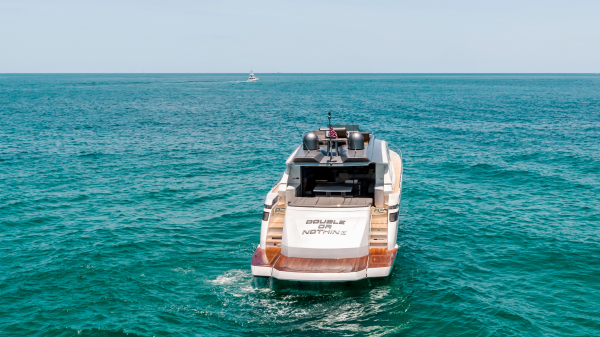 DOUBLE OR NOTHING 82ft Pershing Yacht For Sale