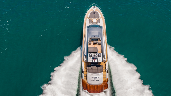 DOUBLE OR NOTHING 82ft Pershing Yacht For Sale