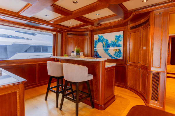Dozer 98ft Queenship Yacht For Sale