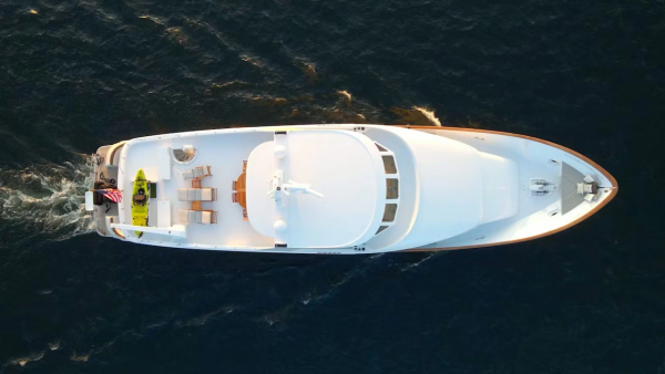 Dozer 98ft Queenship Yacht For Sale