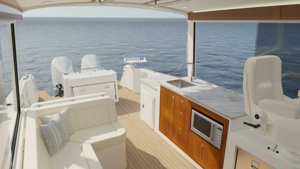 Galley with Seating