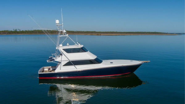 2001 Viking 65 Enclosed Bridge